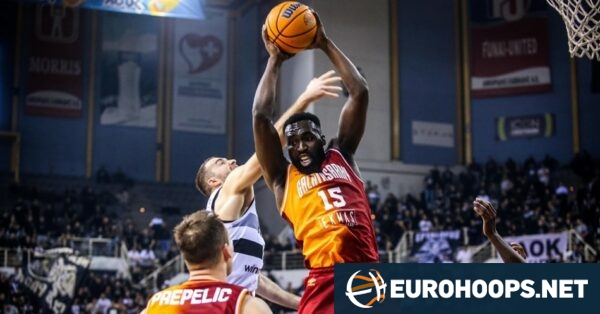 PAOK loses to Galatasaray but remains in front - Eurohoops
