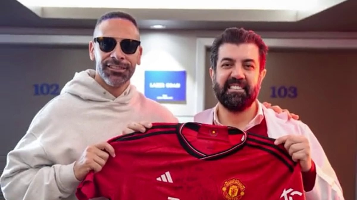 Rio Ferdinand reveals he's had a hair and beard transplant in Turkey in slick tell-all video as England and Ma - Daily Mail