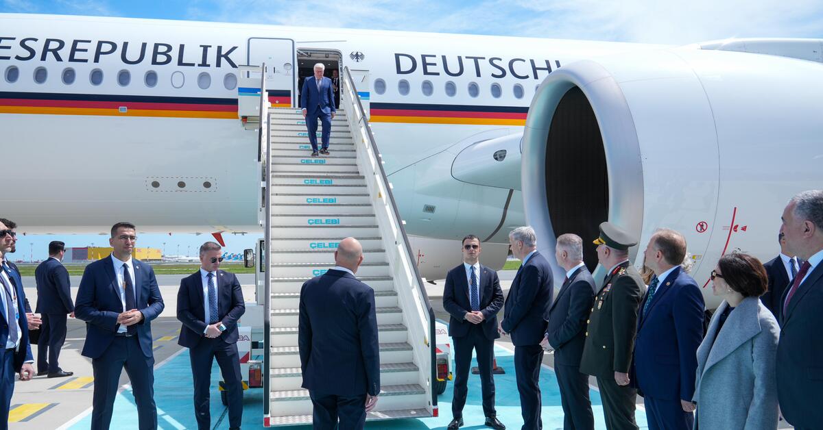 Almanya Cumhurbaşkanı Steinmeier, İstanbul'a geldi - Habertürk