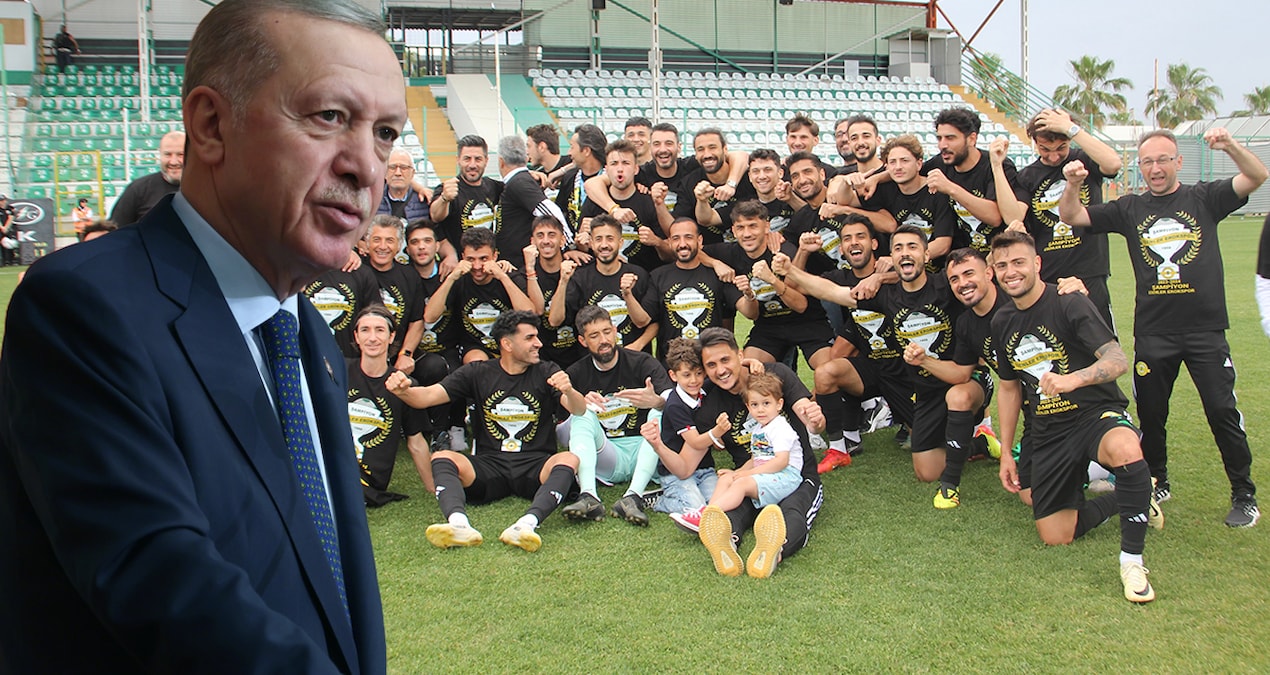 Cumhurbaşkanı Erdoğan'ın 'proje' takımı Esenler Erokspor - Sözcü - Sözcü