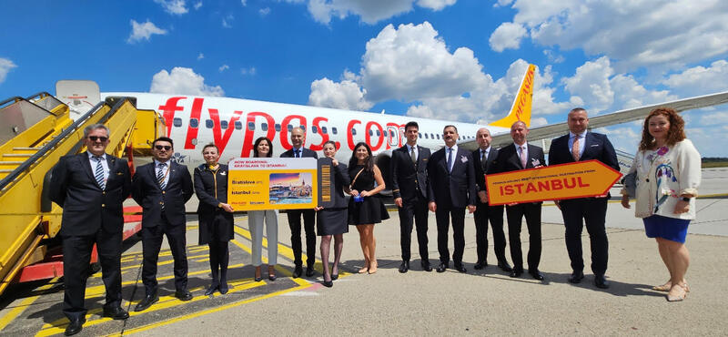 Pegasus Airlines Launches New Direct flight Route from Istanbul to Bratislava - Travel And Tour World