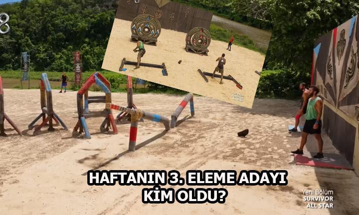 SURVİVOR 3. ELEME ADAYI KİM OLDU? Survivor All Star dokunulmazlık oyununu hangi takım kazandı? Survivor’da haftanın eleme adayları! – Milliyet