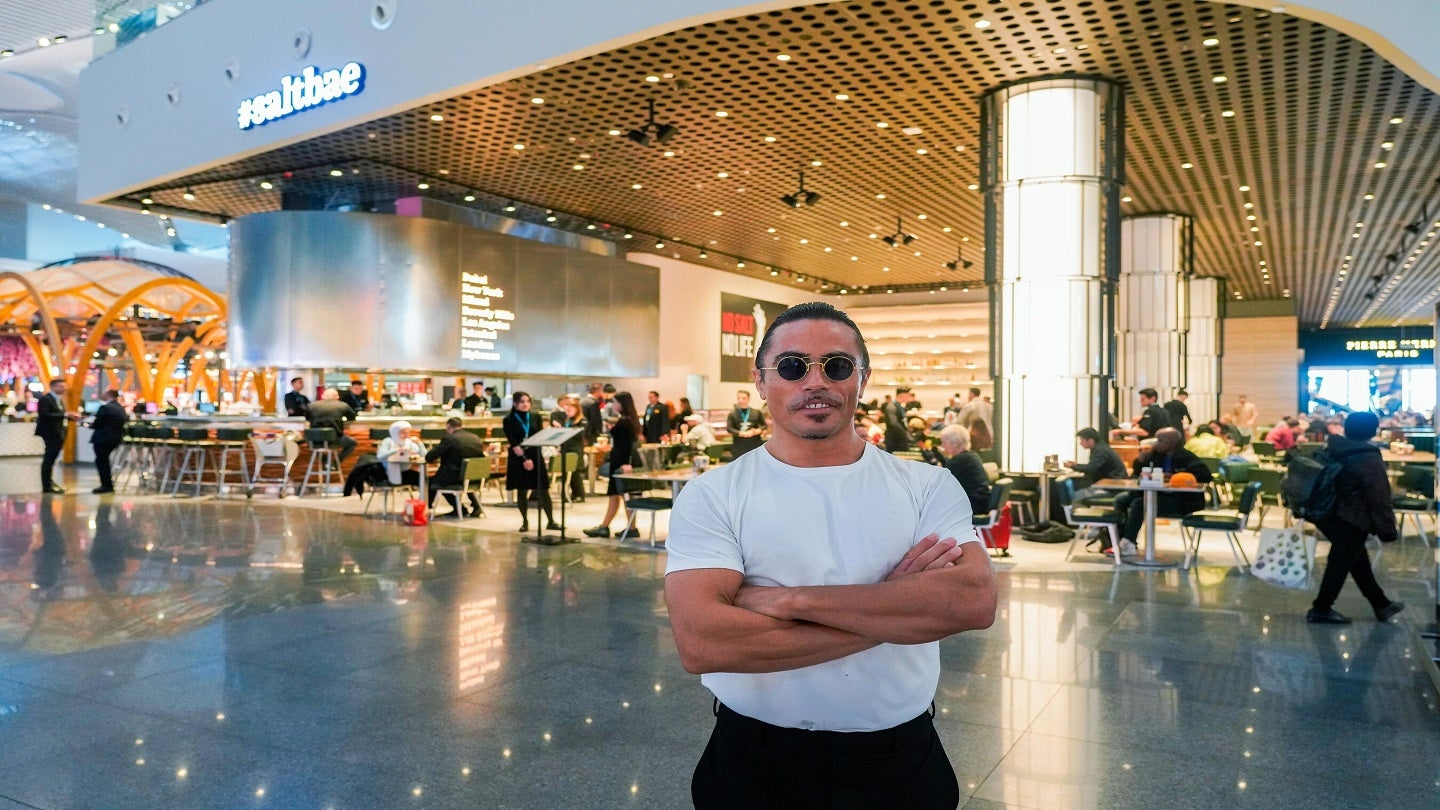 Saltbae Burger opens restaurant at iGA Istanbul Airport - Verdict Foodservice