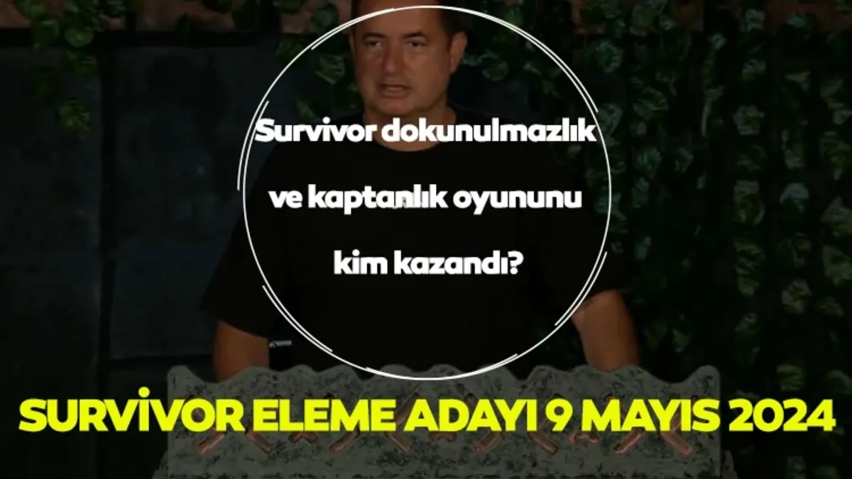 Survivor’da ilk eleme adayı potaya girdi! TV8 ile 9 Mayıs Survivor dokunulmazlık ve kaptanlık oyunu kim kazandı? – Sabah