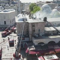 Fire at historic Istanbul bazaar brought under control - Hurriyet Daily News