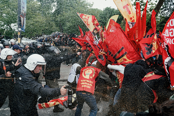 Turkish police detain over 200 May Day protesters in Istanbul - The New Arab