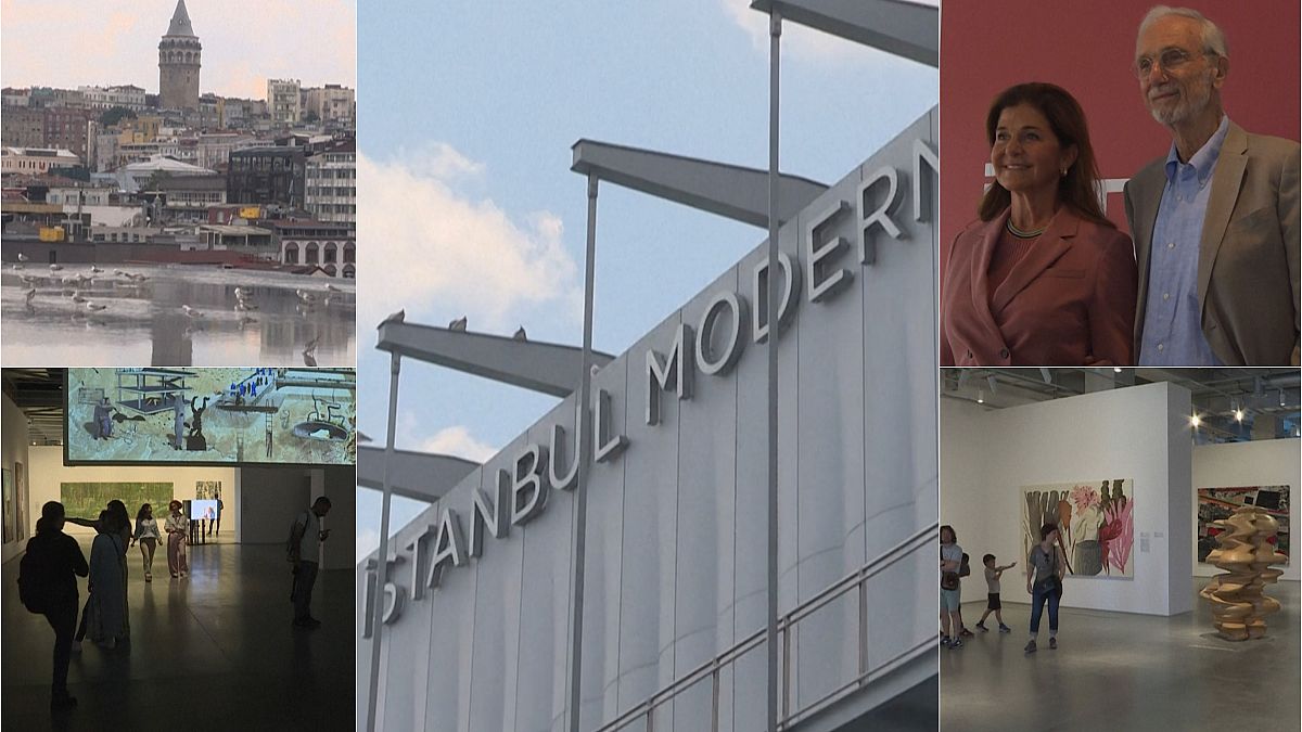 Istanbul Modern Art Museum moves to new Renzo Piano designed building - Euronews