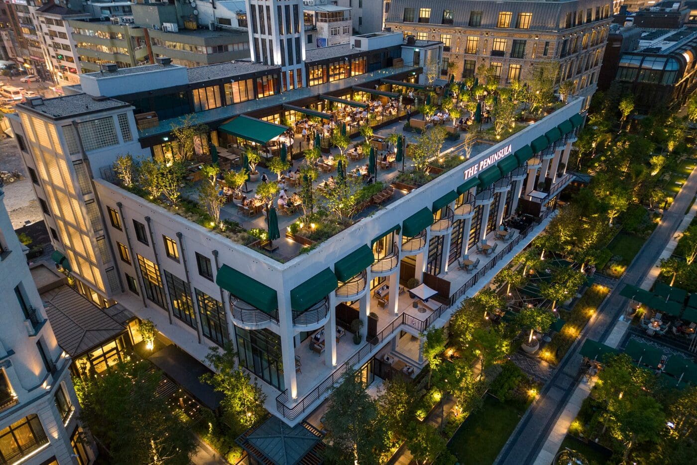 peninsula istanbul roof terrace