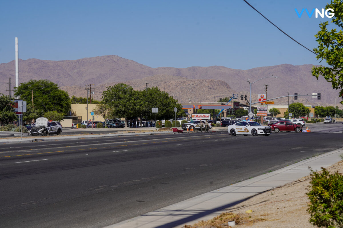 Police Car Involved in Fatal Accident Causes Road Closure on Bear Valley Road in Apple Valley – Victor Valley News – VVNG