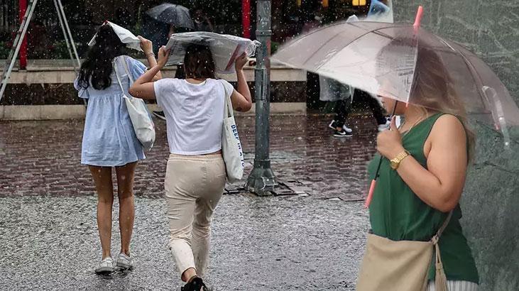 SON DAKİKA! Meteoroloji yeni hava durumu haritası yayımladı! Sağanak ve kuvvetli rüzgar uyarısı - Milliyet