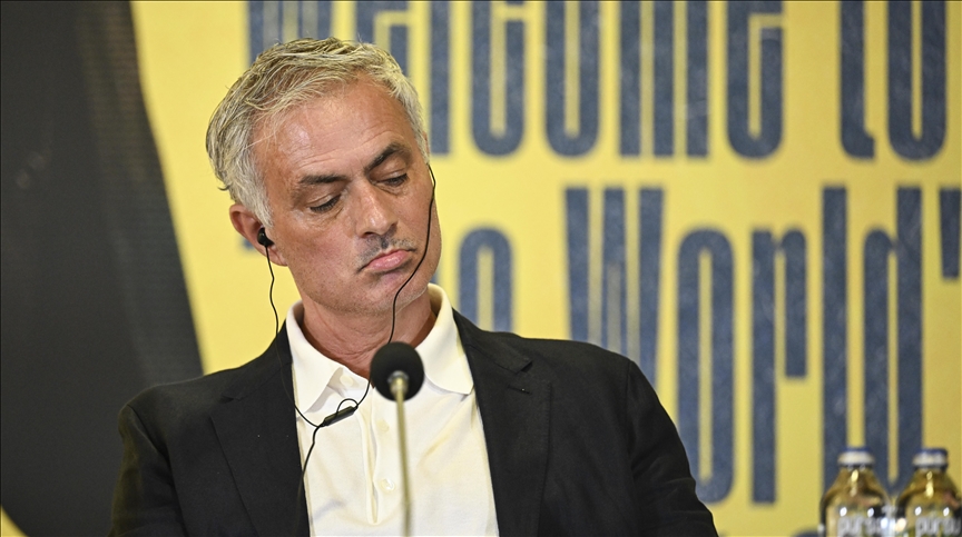 Yeni baş antrenör Jose Mourinho, İstanbul ekibi Fenerbahçe için Türk Süper Lig şampiyonluğunu hedefliyor – Anadolu Ajansı