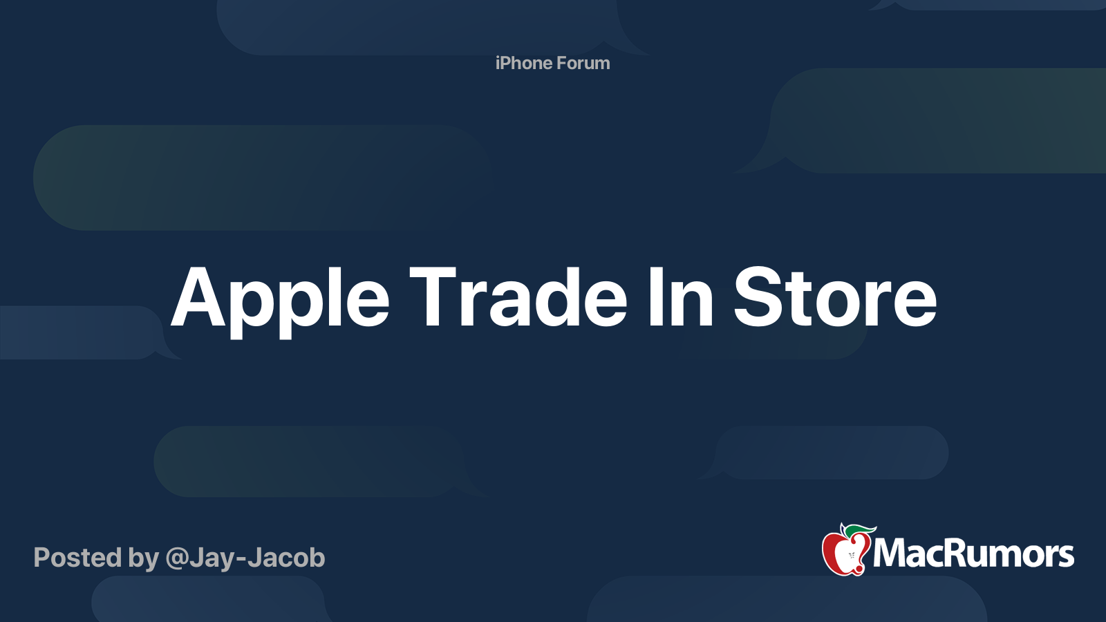 Apple Trade In Store – MacRumors