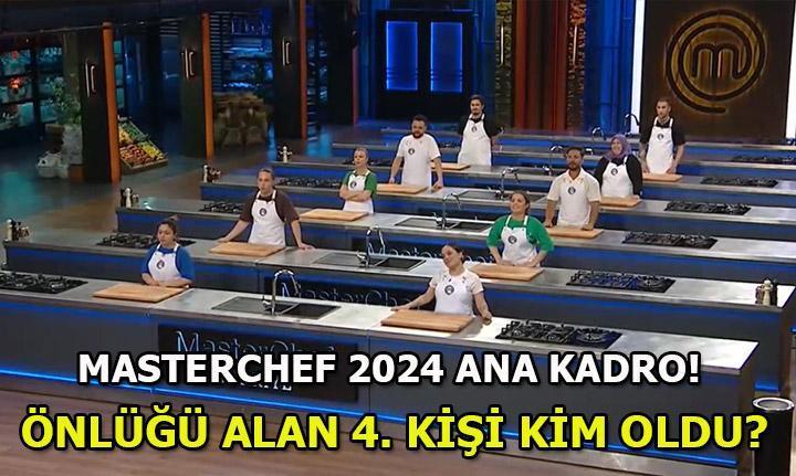 MASTERCHEF ANA KADROYA KİM GİRDİ? MasterChef Türkiye 2024’te bu hafta 4. önlüğün sahibi kim oldu? MasterChef ana kadroya giren yarışmacılar – Milliyet