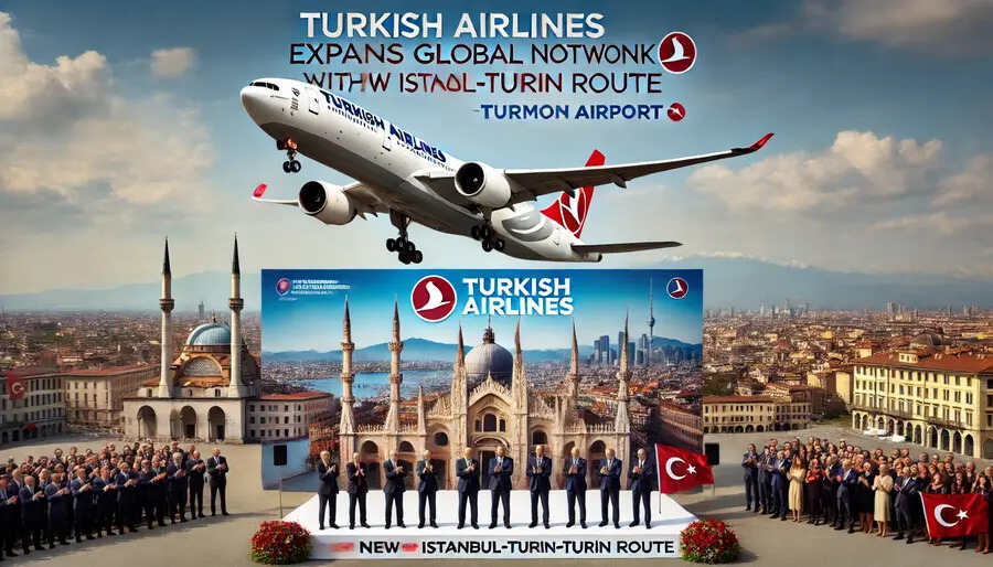 Turkish Airlines Expands Global Network with New Istanbul-Turin Route - Travel And Tour World