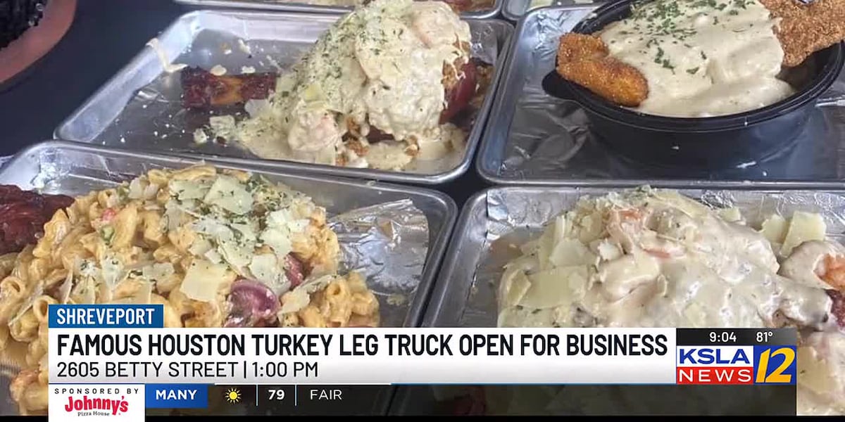 Turkey Leg Hut Express & Oyster Hut stops by Shreveport - KSLA